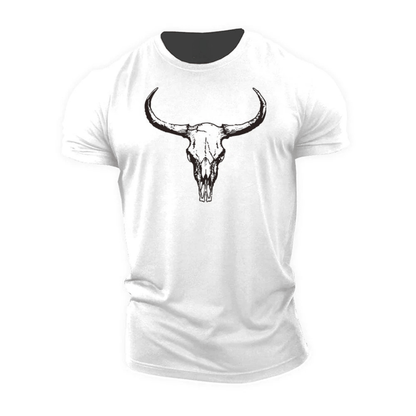 Bull Skull T-Shirt - Gymfit