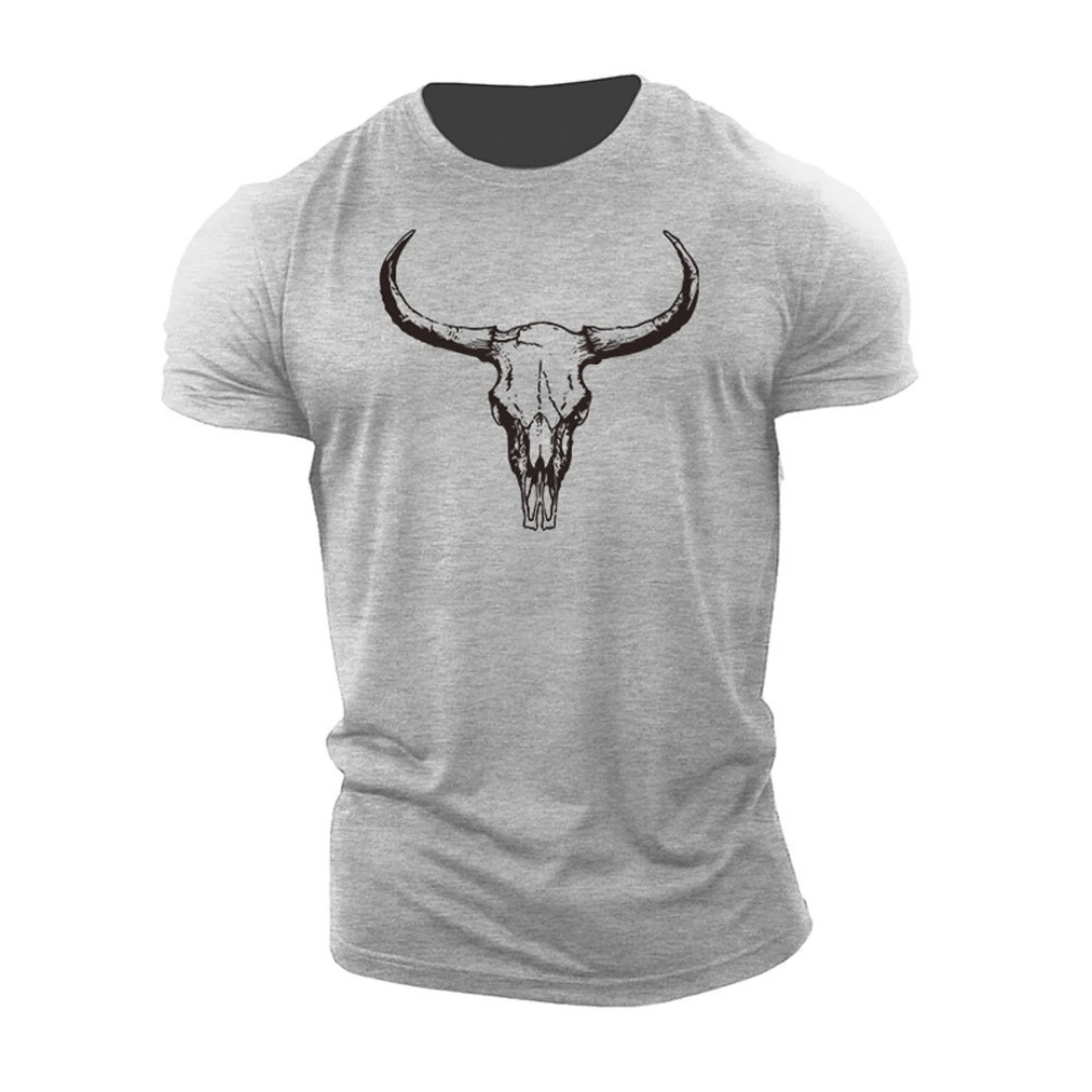 Bull Skull T-Shirt - Gymfit