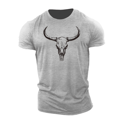 Bull Skull T-Shirt - Gymfit