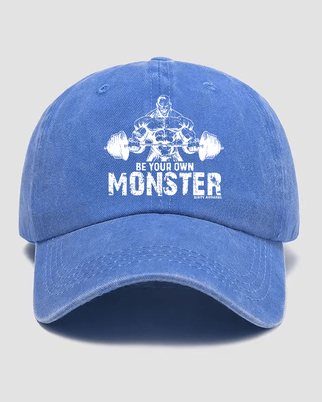 YOUR OWN MONSTER Washed Cap - Gymfit