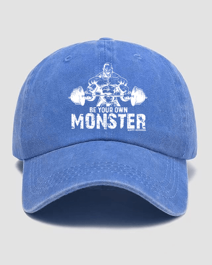 YOUR OWN MONSTER Washed Cap - Gymfit