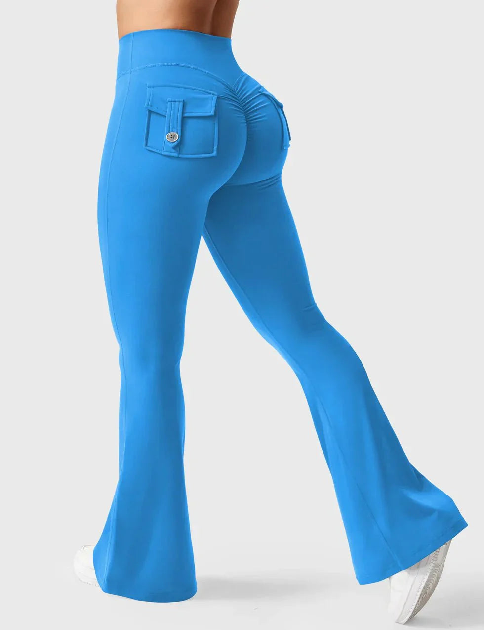 Cargo Flare Fitness Leggings - Gymfit