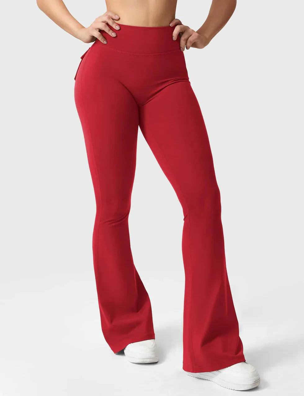 Cargo Flare Fitness Leggings - Gymfit