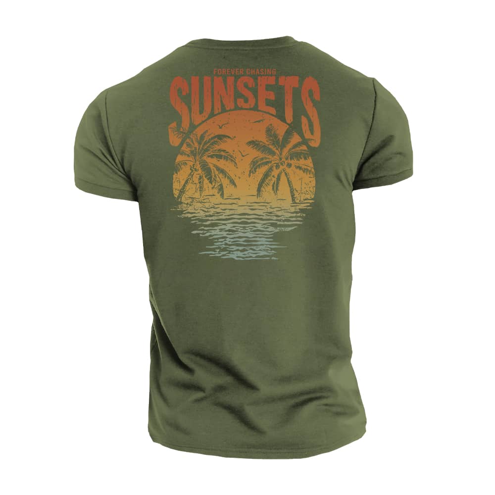 Chasing Sunsets T-Shirt - Gymfit
