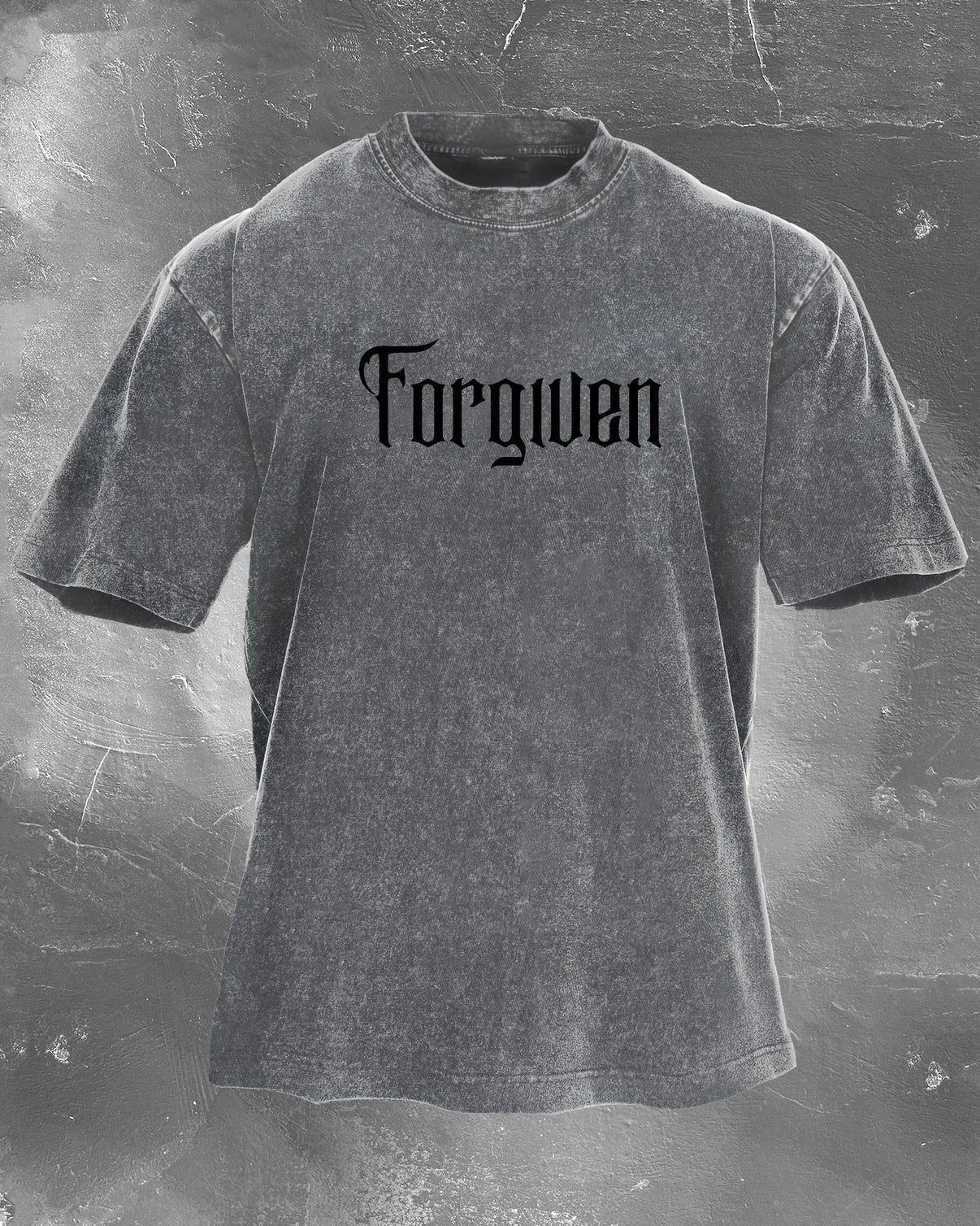 CHRIST, WHO LIVES IN ME, WASHED T-SHIRT - Gymfit