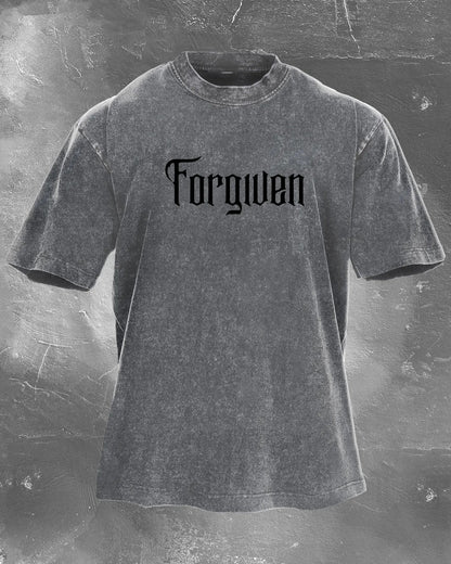 CHRIST, WHO LIVES IN ME, WASHED T-SHIRT - Gymfit