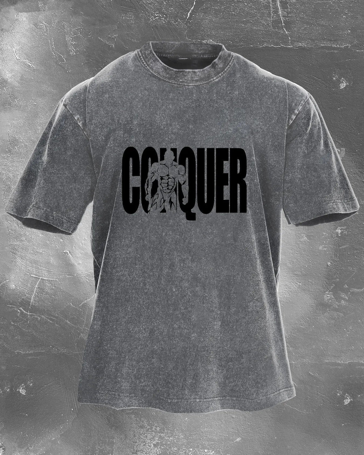 CONQUER MEN'S WASHING T-SHIRT - Gymfit