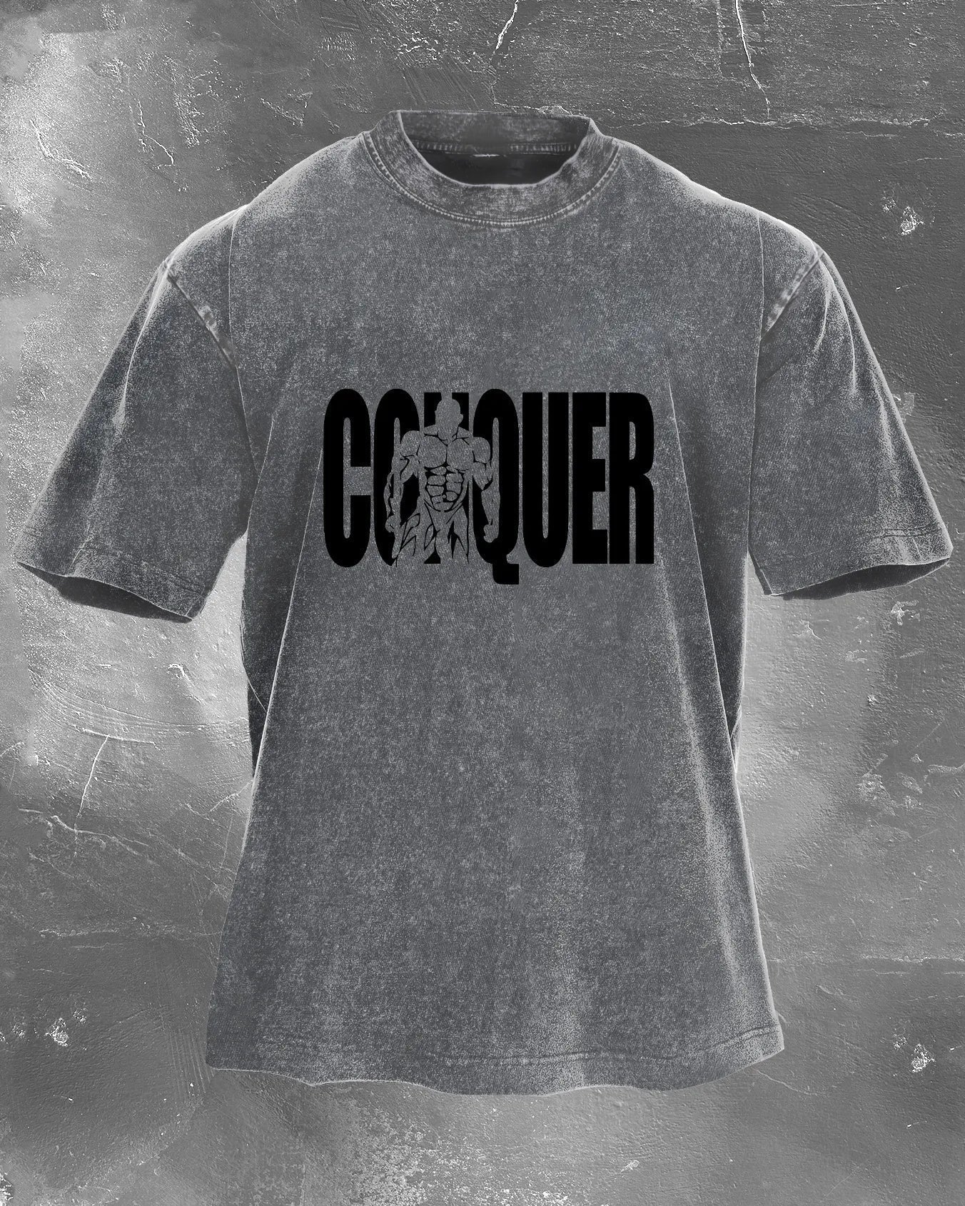CONQUER MEN'S WASHING T-SHIRT - Gymfit