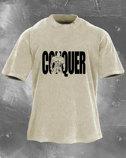 CONQUER MEN'S WASHING T-SHIRT - Gymfit