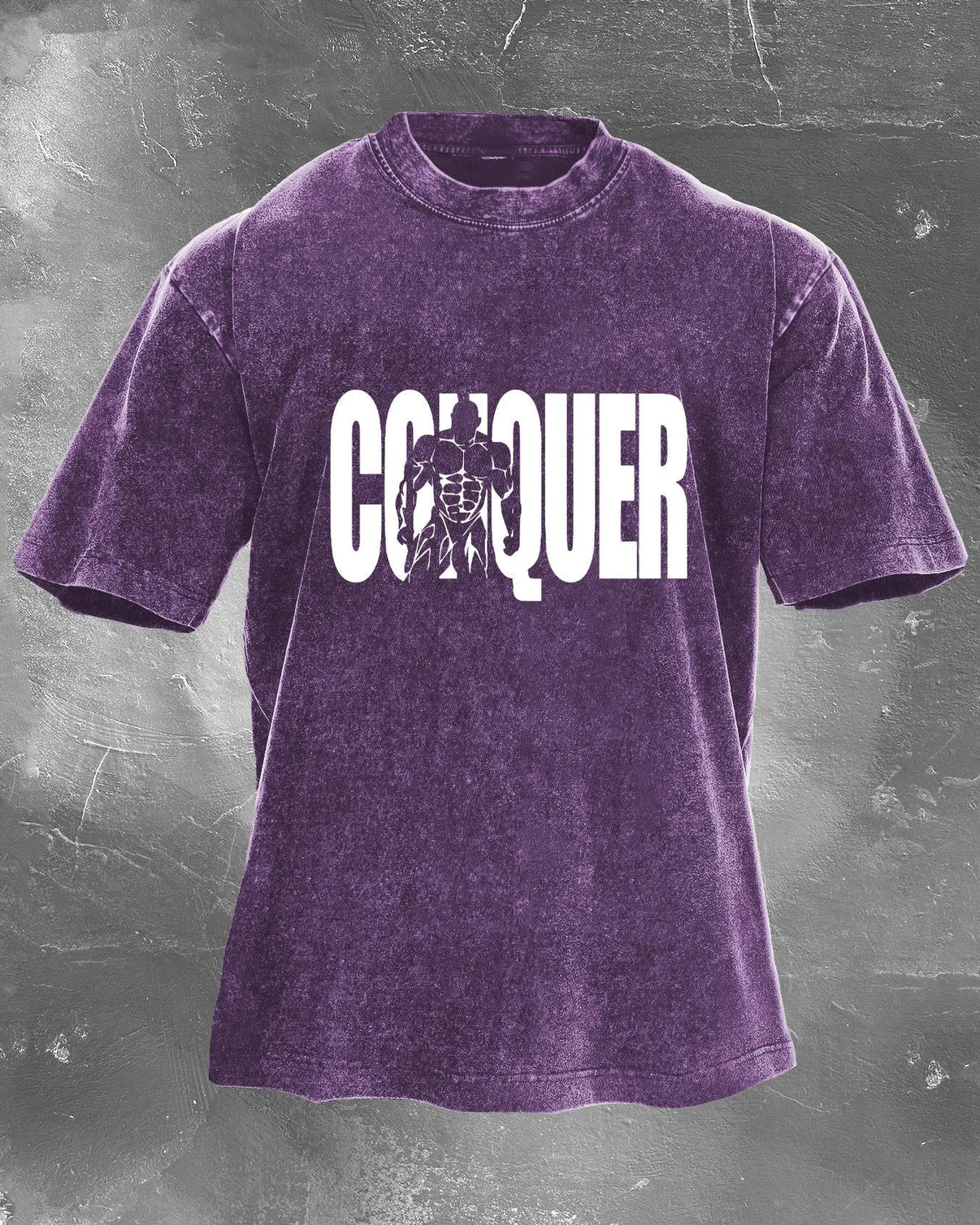 CONQUER Herren Waschen T-Shirt - Gymfit