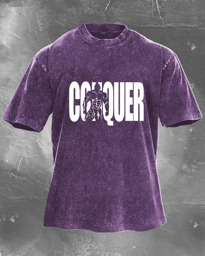 CONQUER Herren Waschen T-Shirt - Gymfit