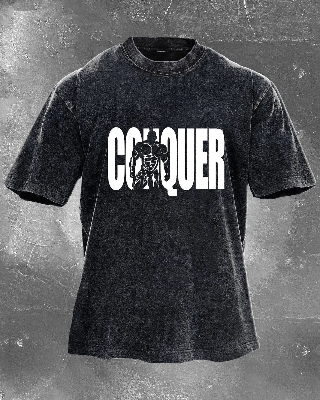 CONQUER MEN'S WASHING T-SHIRT - Gymfit