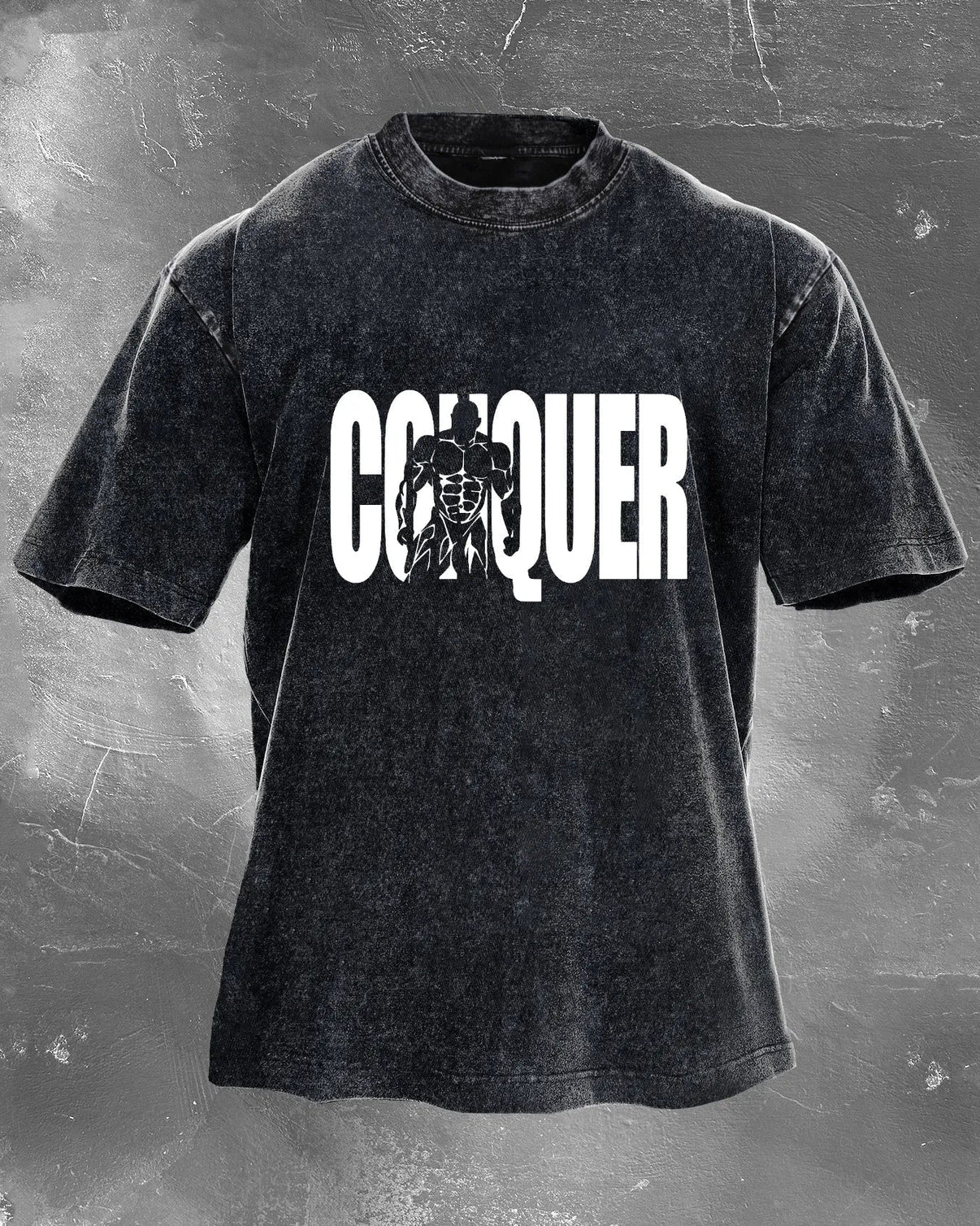 CONQUER MEN'S WASHING T-SHIRT - Gymfit
