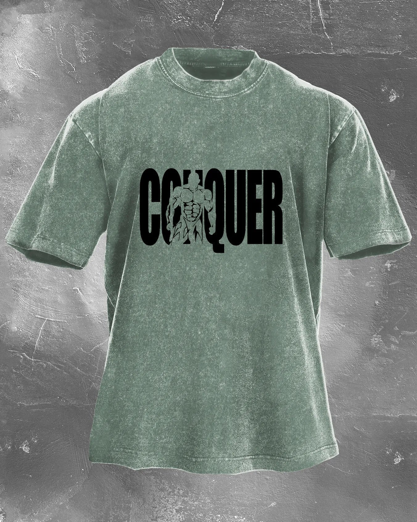CONQUER MEN'S WASHING T-SHIRT - Gymfit