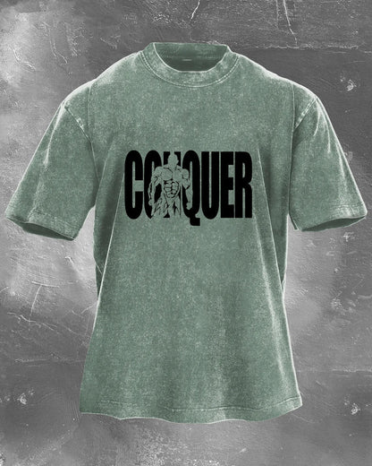 CONQUER MEN'S WASHING T-SHIRT - Gymfit