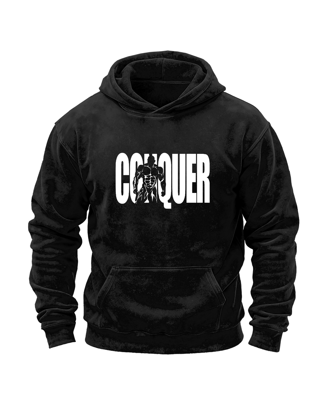 Conquered washed hoodie - Gymfit