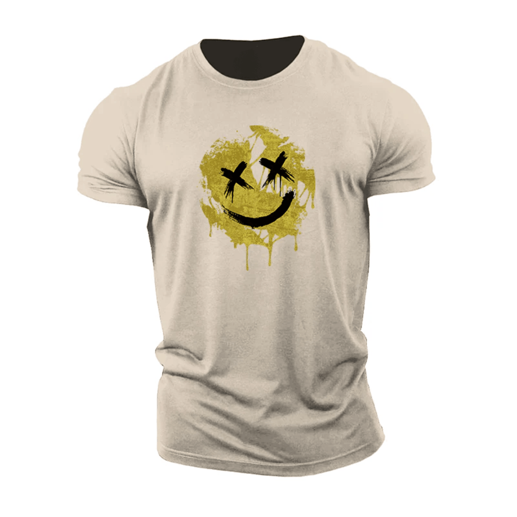 Torn Smiley T-Shirt - Gymfit
