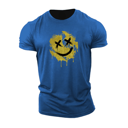 Torn Smiley T-Shirt - Gymfit