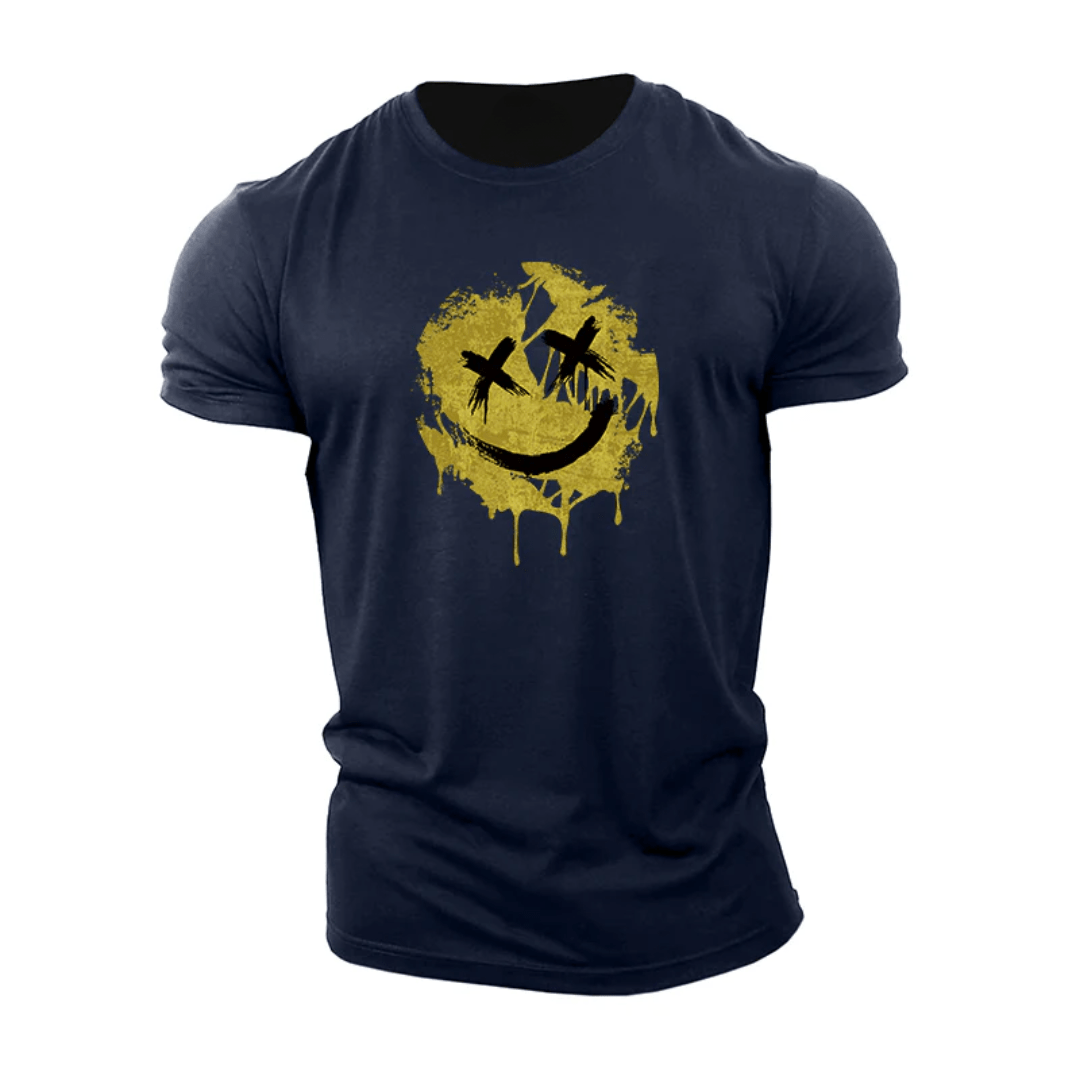 Torn Smiley T-Shirt - Gymfit