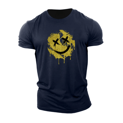 Torn Smiley T-Shirt - Gymfit