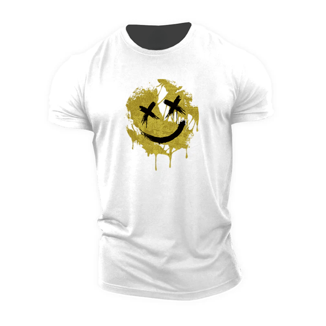 Torn Smiley T-Shirt - Gymfit