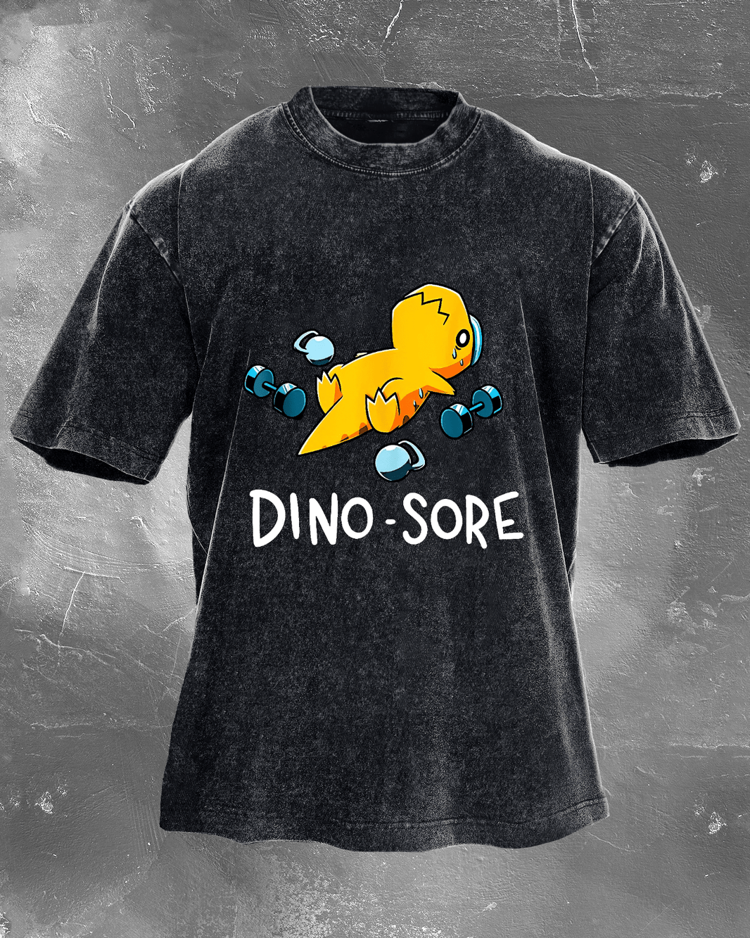 DINO - SOFT WASHED T-SHIRT - Gymfit