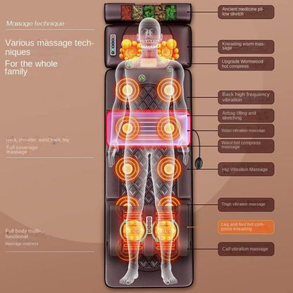 Electric massage mattress - full body
