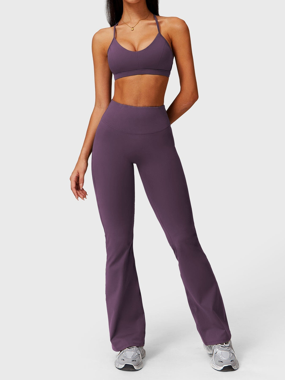 Elise Rüschentaschen Flared Leggings - Gymfit