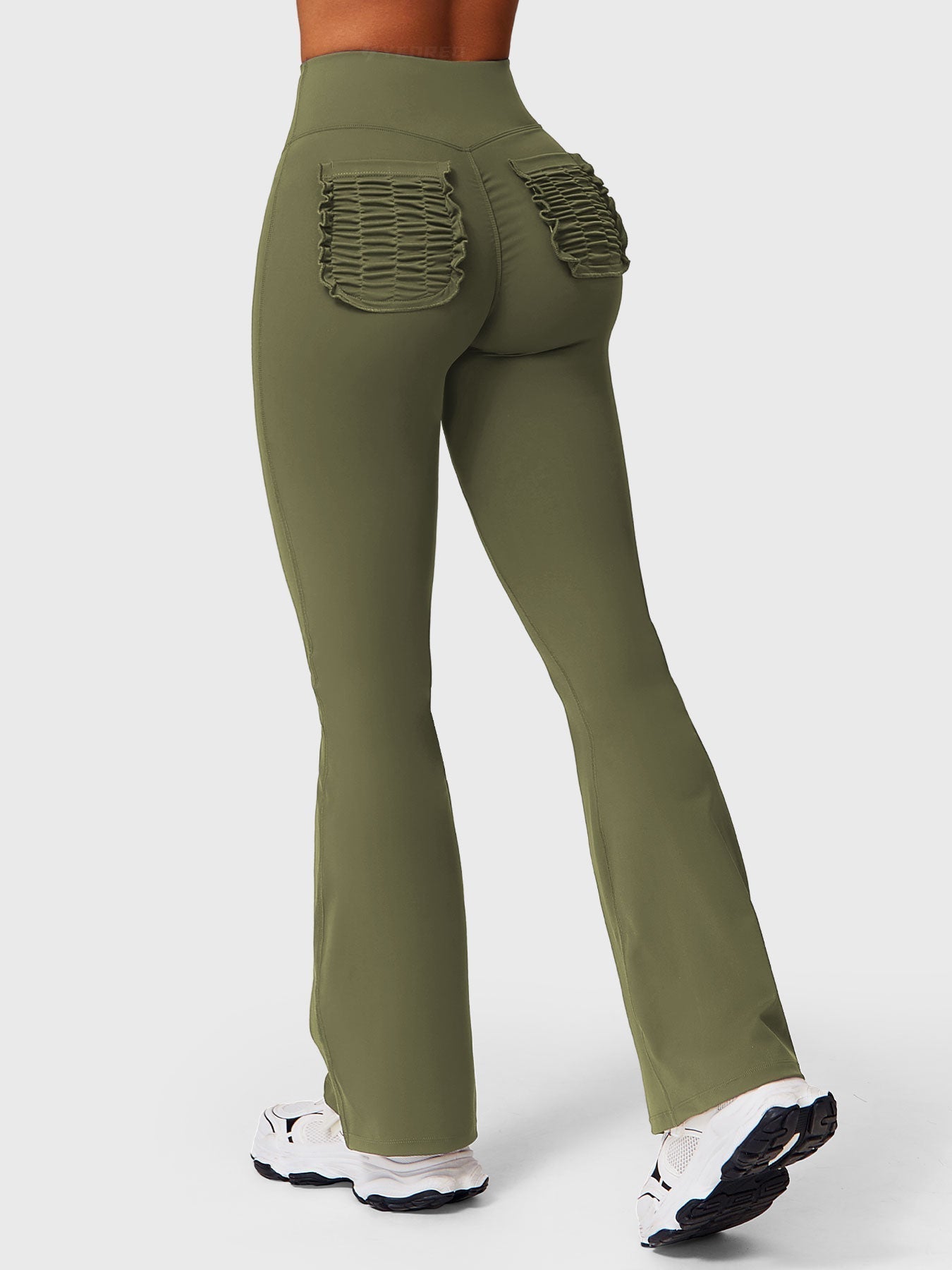 Elise Rüschentaschen Flared Leggings - Gymfit