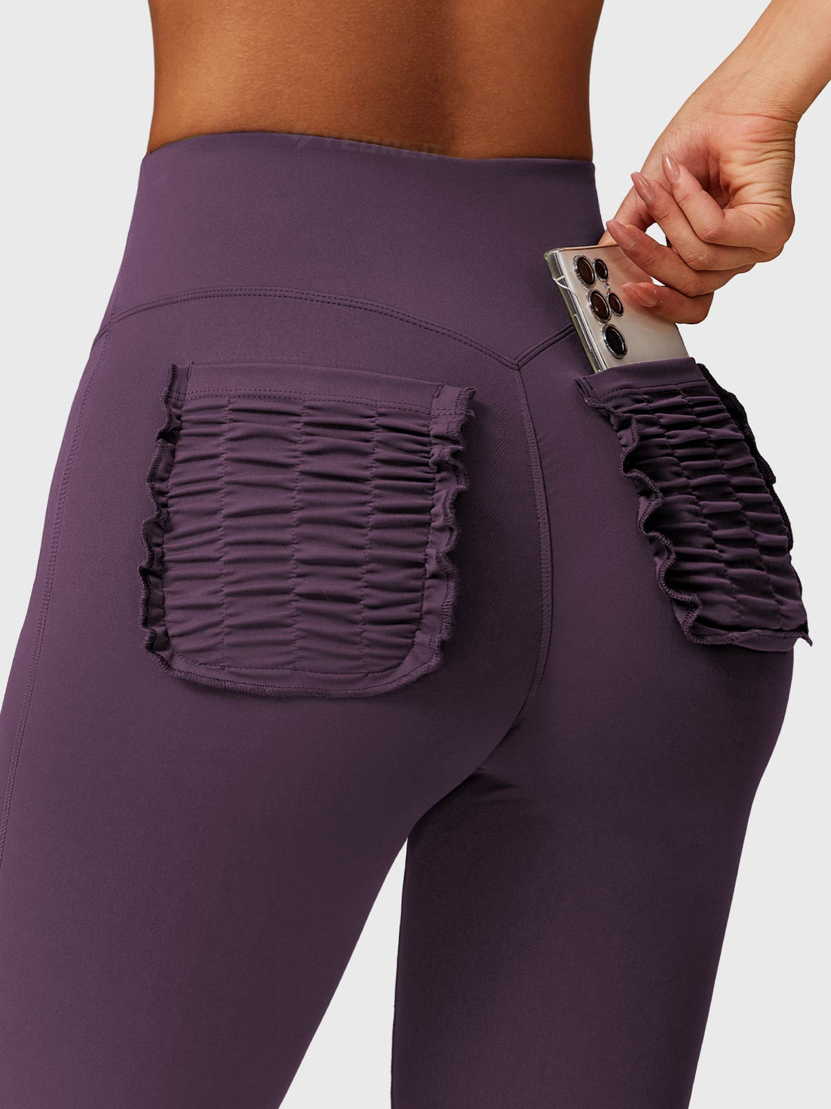 Elise Rüschentaschen Flared Leggings - Gymfit