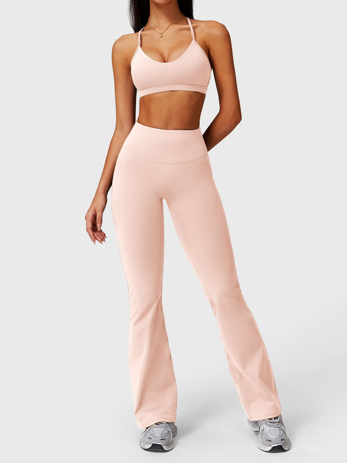 Elise Rüschentaschen Flared Leggings - Gymfit