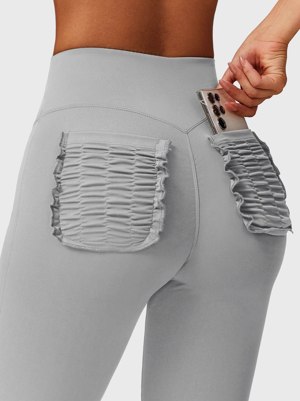 Elise Rüschentaschen Flared Leggings - Gymfit