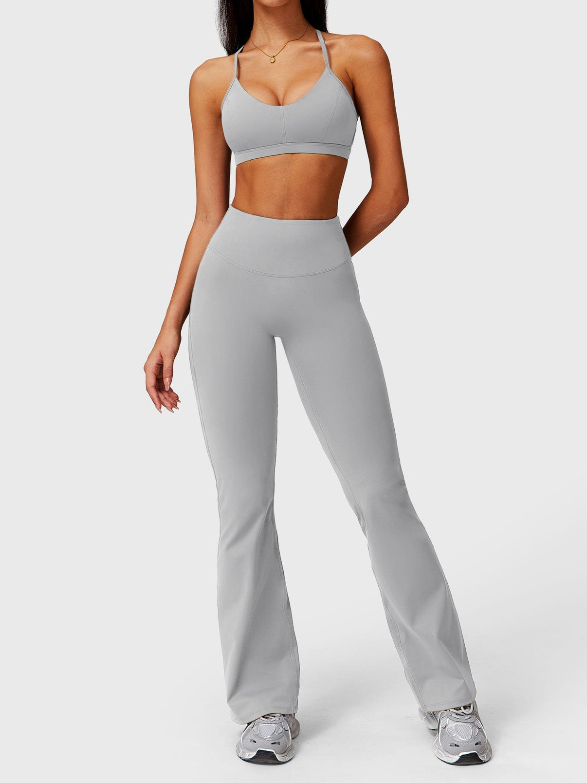 Elise Rüschentaschen Flared Leggings - Gymfit