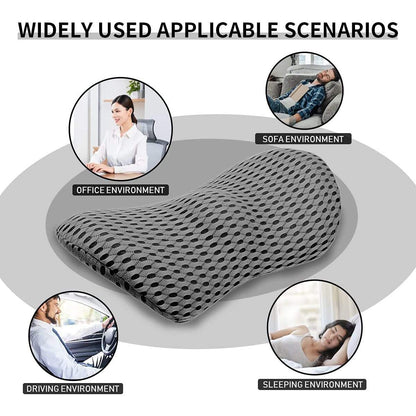 Ergonomic lumbar pillow