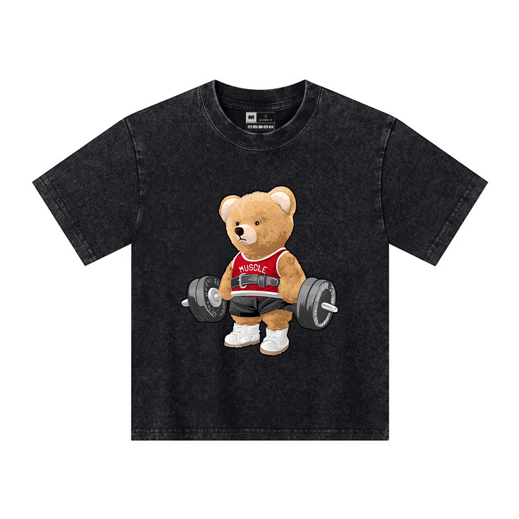 Exercise Bear Kids T-shirt
