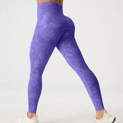 Frosted High-Waisted Leggings - Gymfit