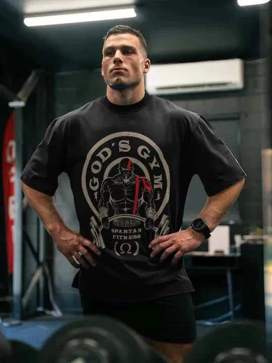 GOD'S GYM COTTON T-SHIRT - Gymfit