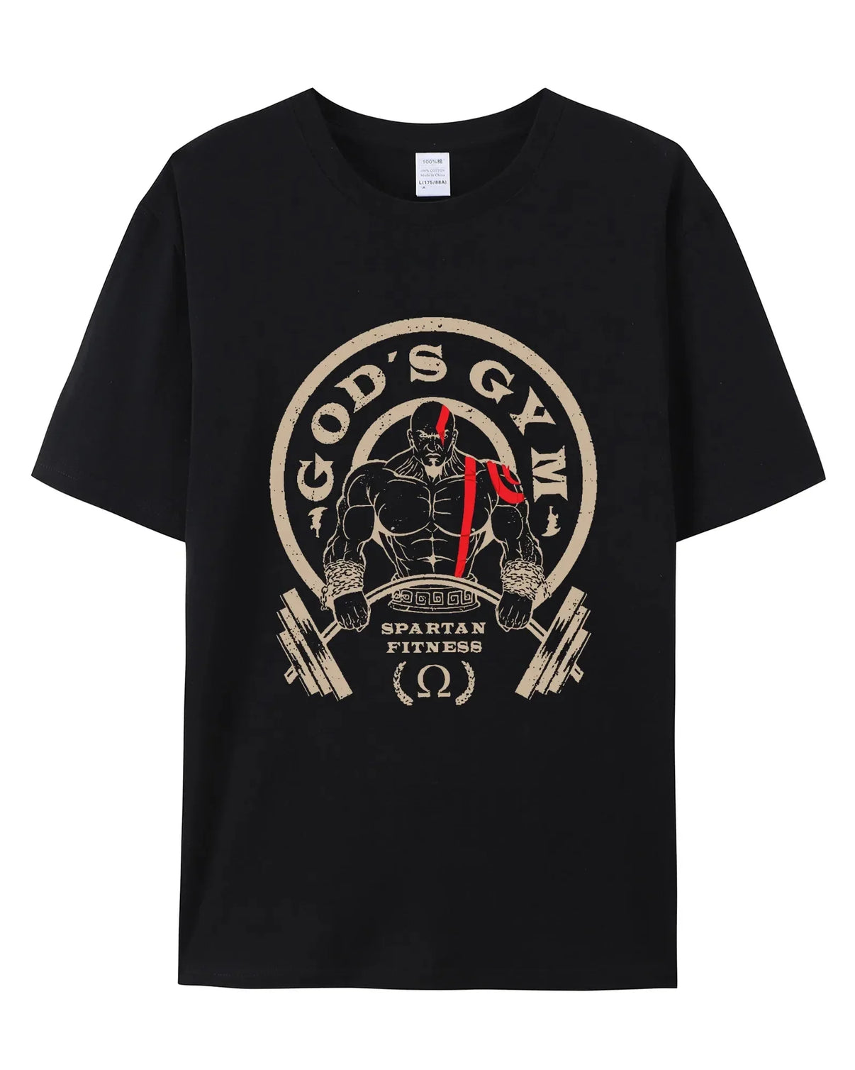 GOD'S GYM COTTON T-SHIRT - Gymfit