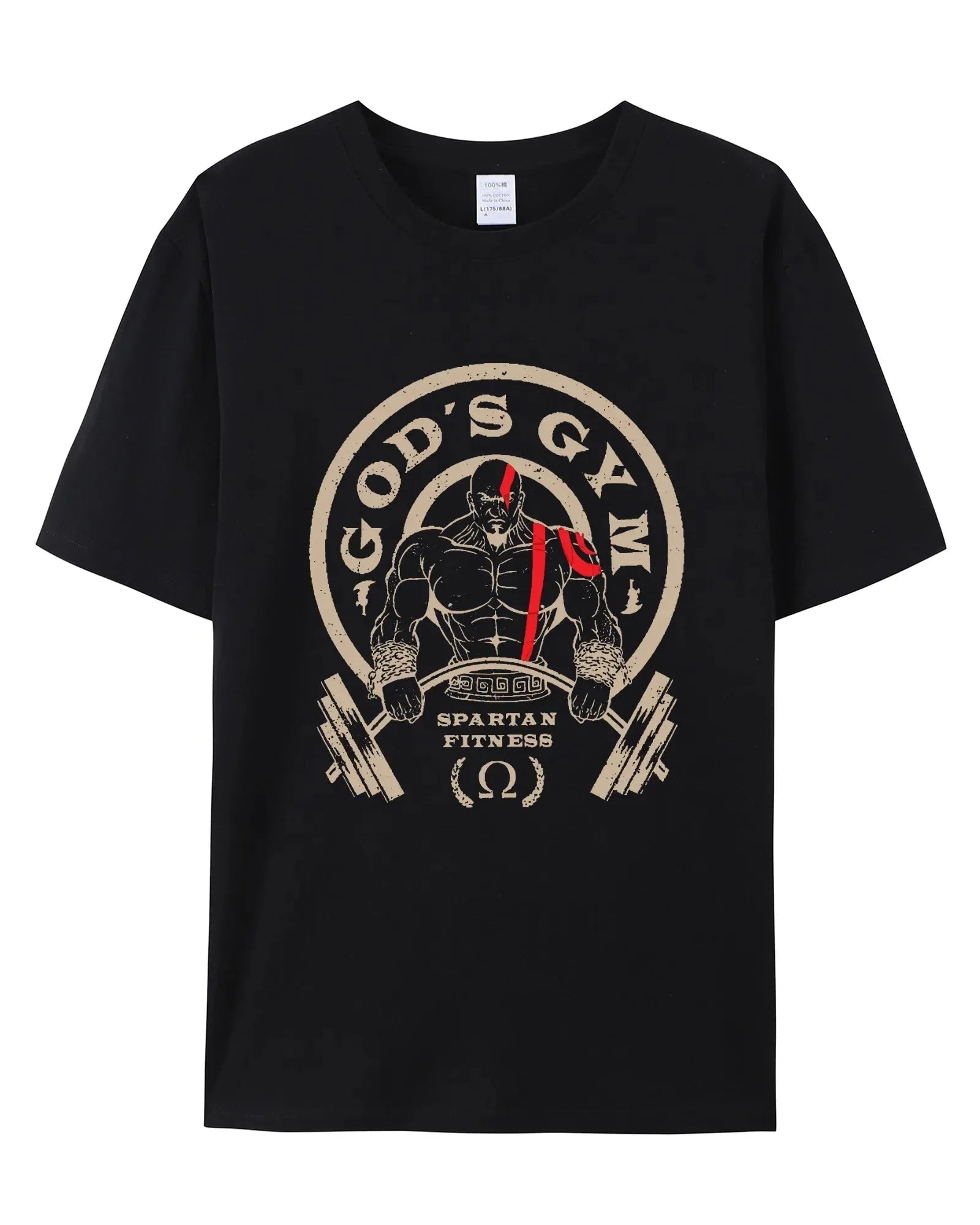 GOD'S GYM COTTON T-SHIRT - Gymfit