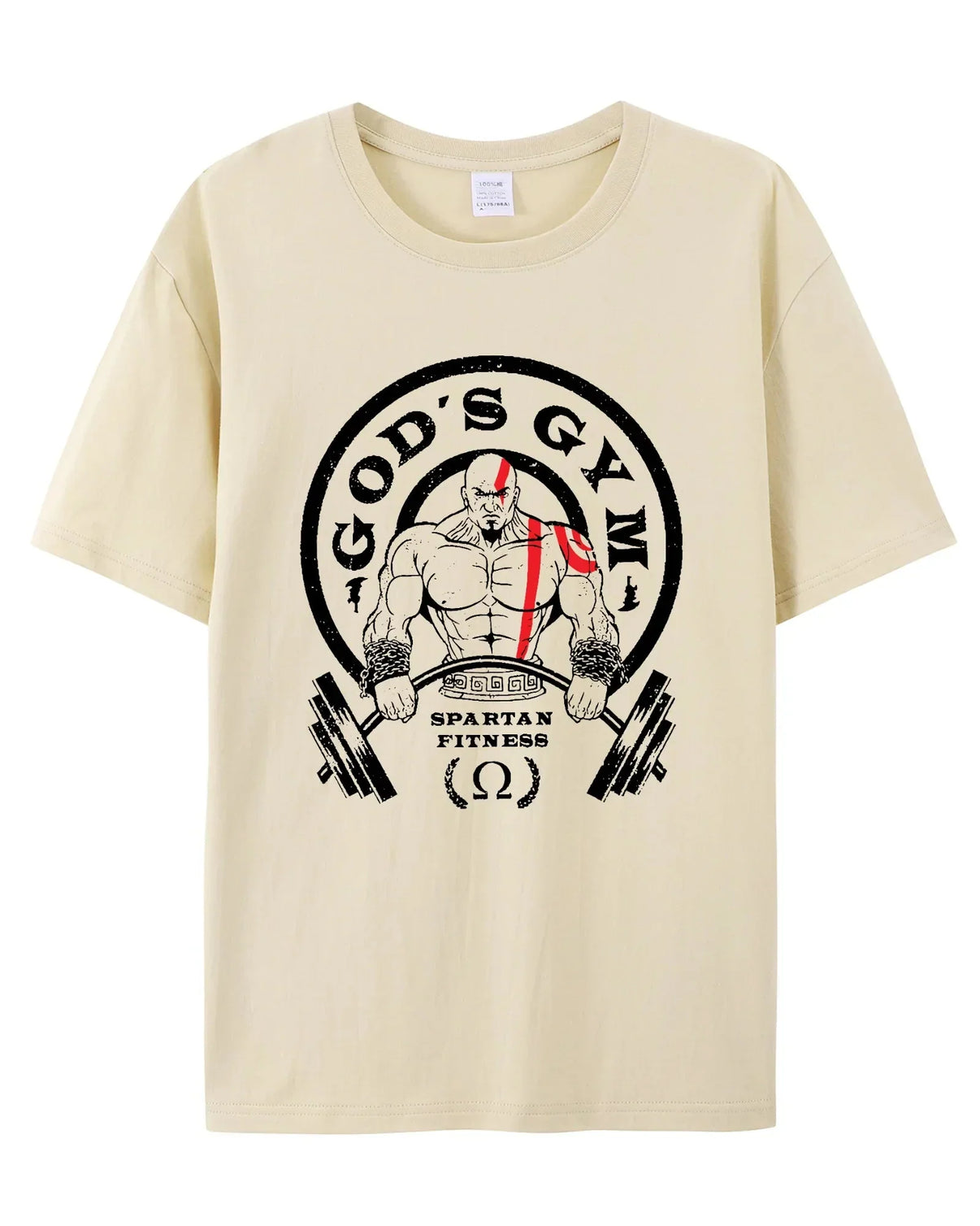 GOD'S GYM HALL COTTON T-SHIRT - Gymfit