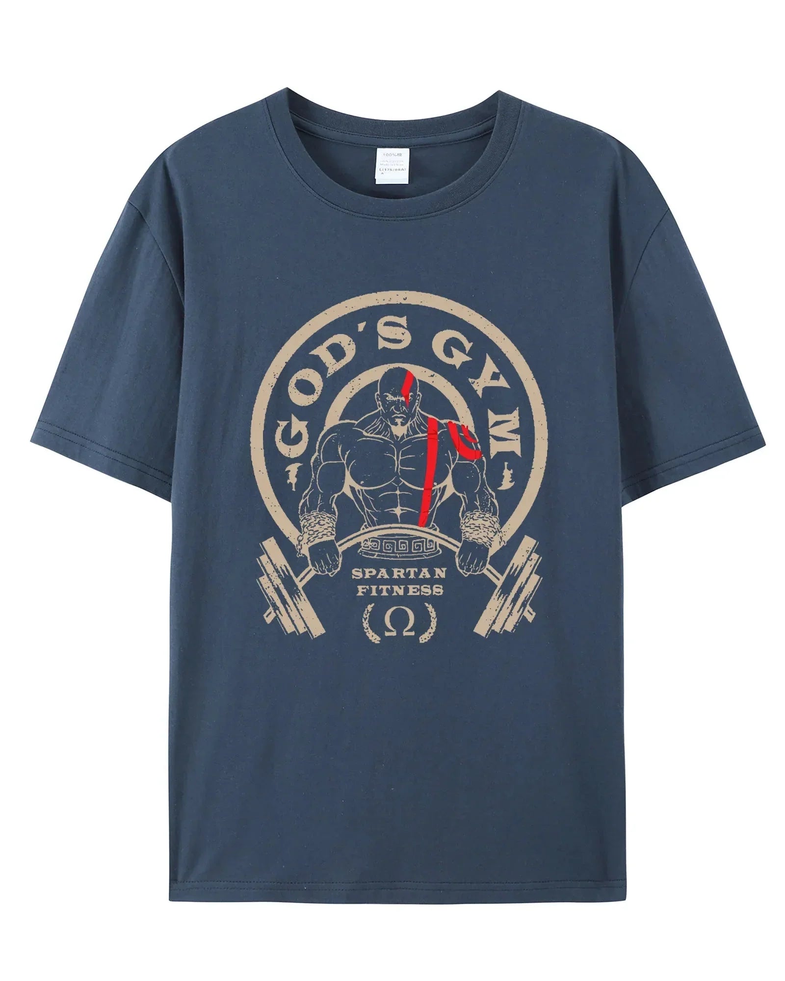 GOD'S GYM HALL COTTON T-SHIRT - Gymfit