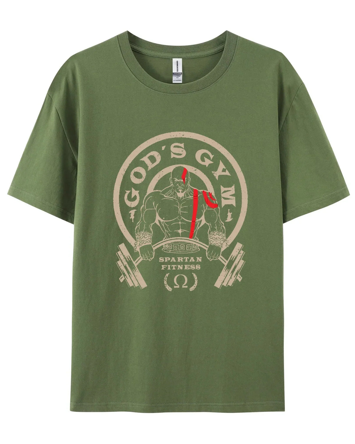 GOD'S GYM HALL COTTON T-SHIRT - Gymfit