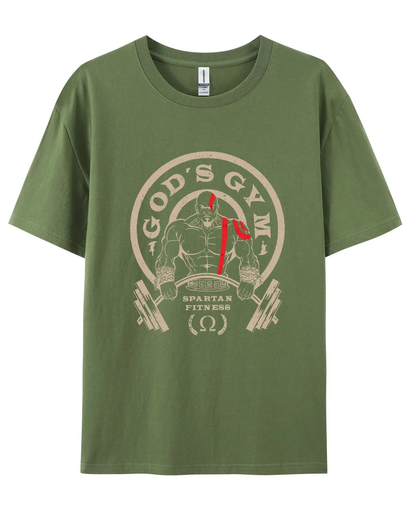 GOD'S GYM HALL COTTON T-SHIRT - Gymfit