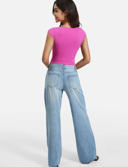 Gymfit Diva V-Neck Top - Gymfit