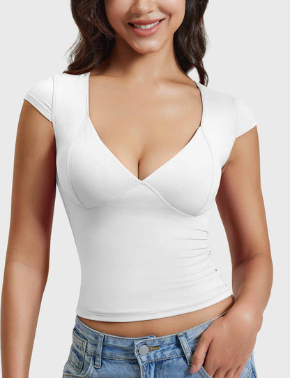 Gymfit Diva V-Neck Top - Gymfit