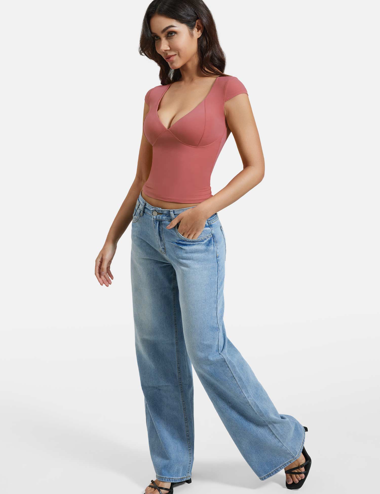 Gymfit Diva V-Neck Top - Gymfit