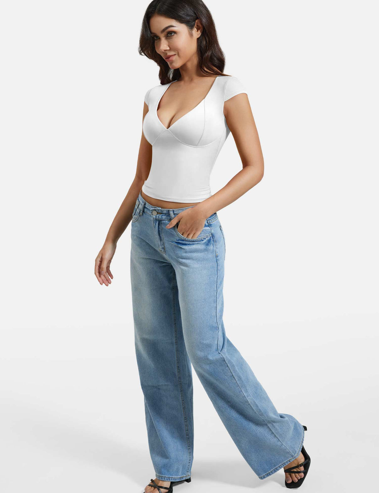 Gymfit Diva V-neck Top - Gymfit