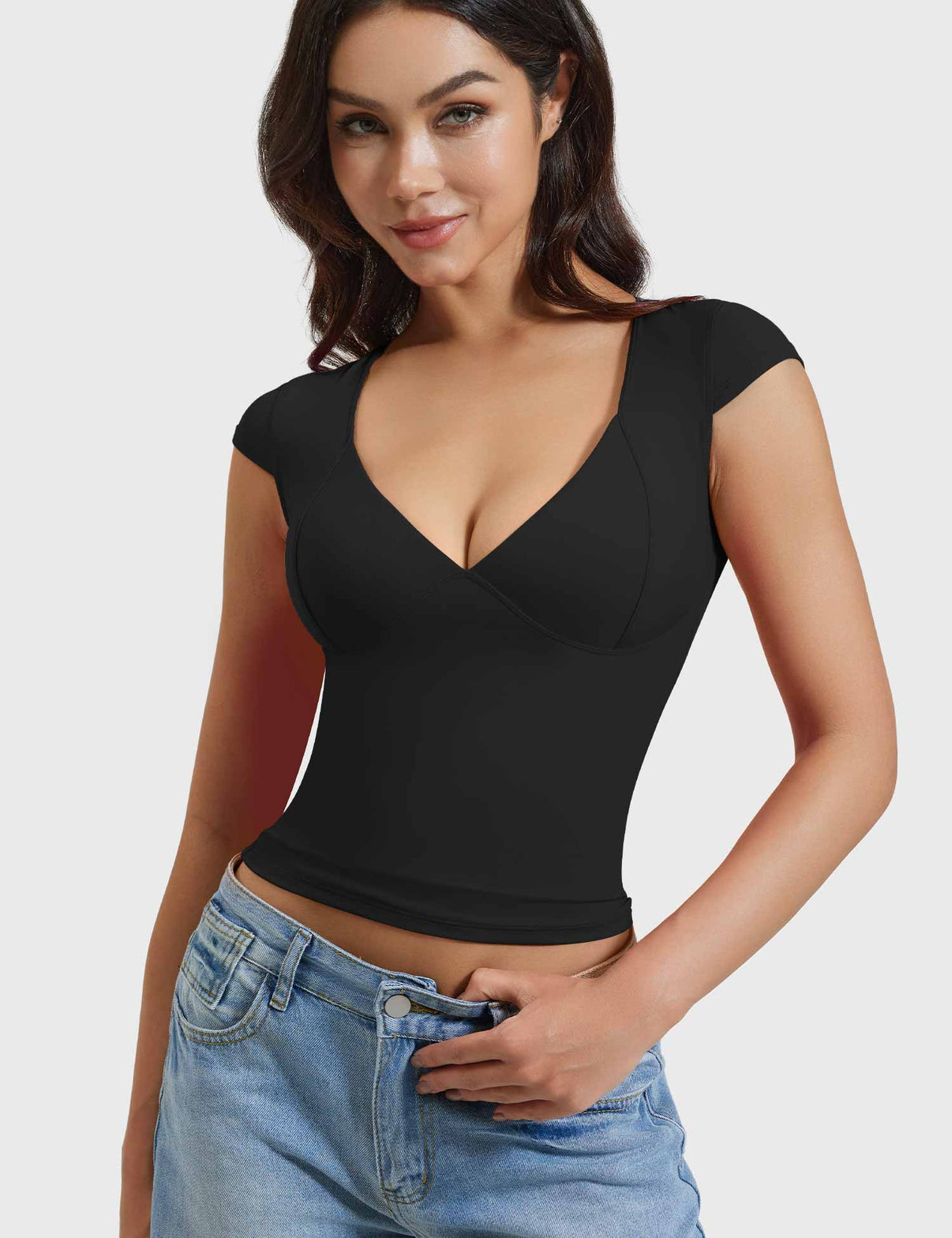 Gymfit Diva V-Neck Top - Gymfit