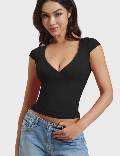 Gymfit Diva V-Neck Top - Gymfit