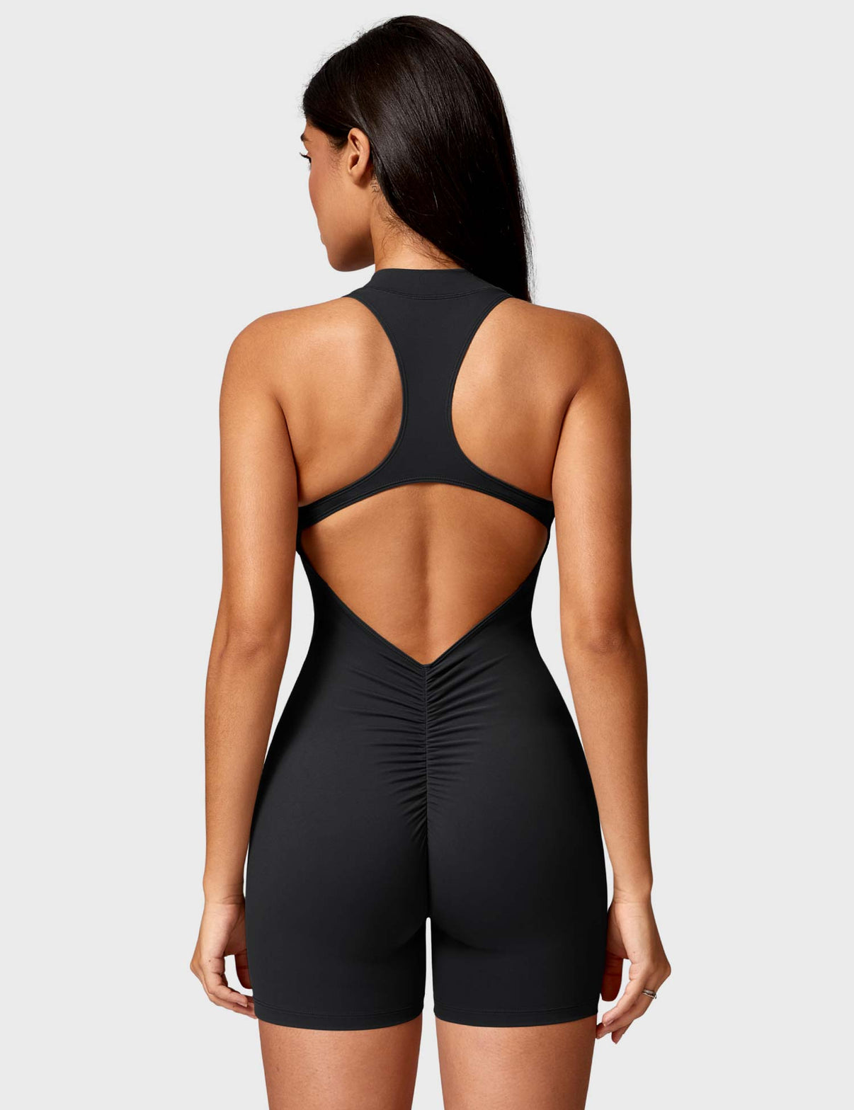 Gymfit Emma Backless Zip Overall - Gymfit
